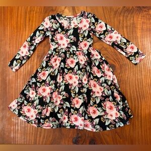 Posh Peanut Milana 4T Basic Twirl Dress